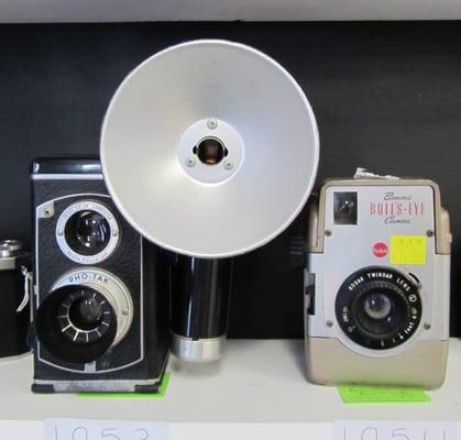 Vintage 1950's Kodak Cameras