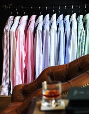 Custom shirts and cocktails. Experience Alton Lane in your own private appointment.