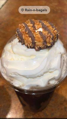 Caramel delight frappe