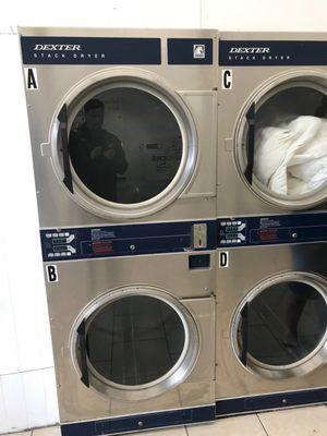 The big dryers.