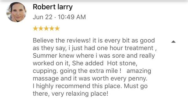 PLEASE READ OUR 5 STARS REVIEWS IN GOOGLE