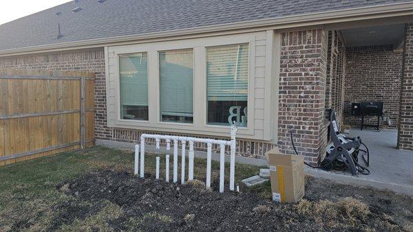 Who puts the pool equipment in front of windows?