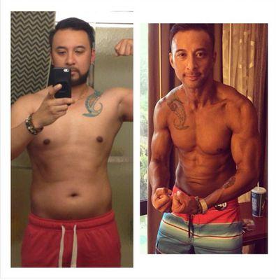 Mark made some awesome progress with healthy eating habits and a good work ethic