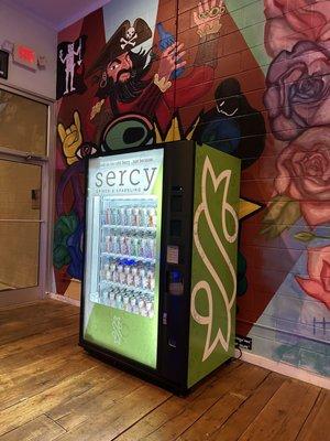 Brand new Sercy Vending machine added 11/11/22 at Mother Earth Tap room.