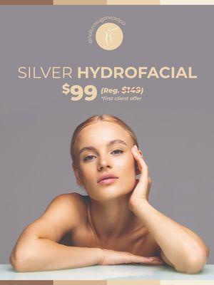 Hydrafacial, special beauty treatment, deep pore cleaning