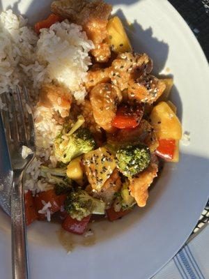 5-spice orange chicken