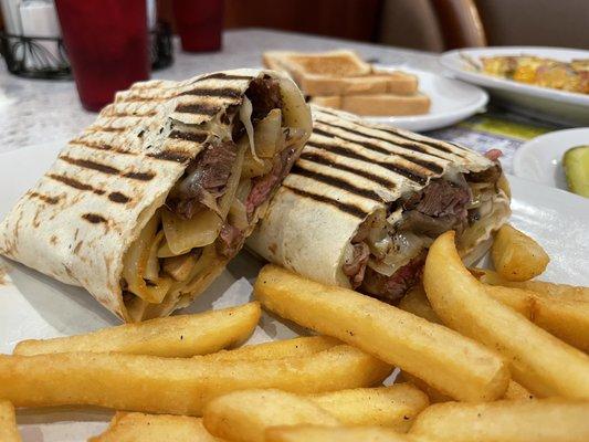 Steak wrap