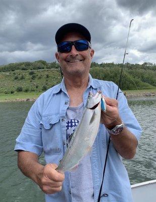 Great day on the Water - Kokanee Salmon!