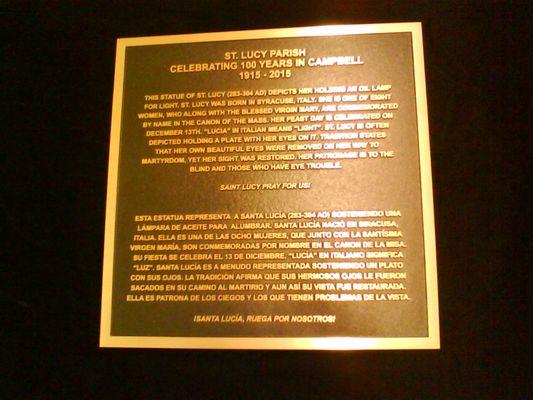 Although we do not produce cast bronze plaques in-house, we can provide this service for our customers