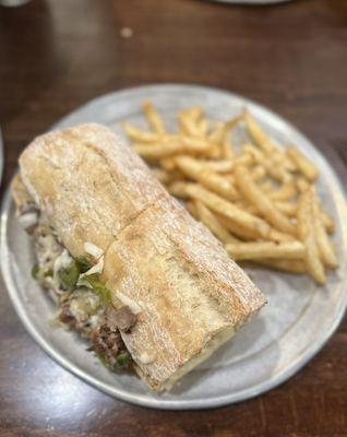 Cheesesteak & Fries