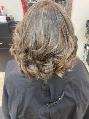 Caramel highlights