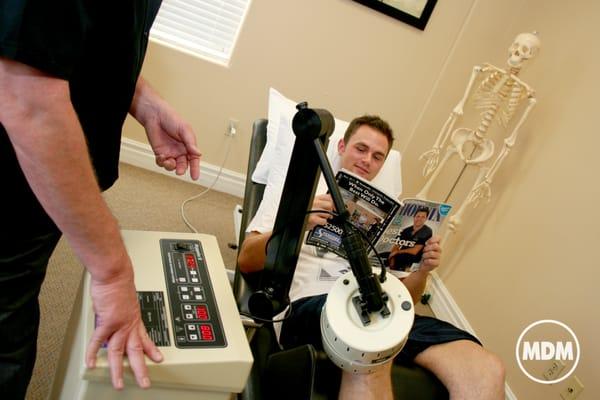 We use state of the art technological devices to speed your recovery.