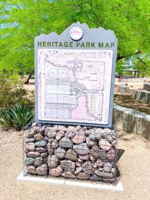 Heritage park map