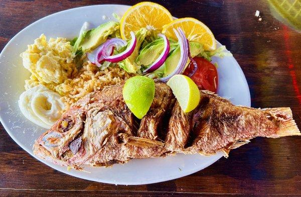 Huachinango - whole red snapper