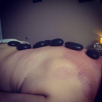 Hotstones massage $75