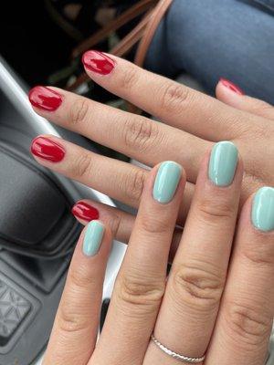 Gel manicure