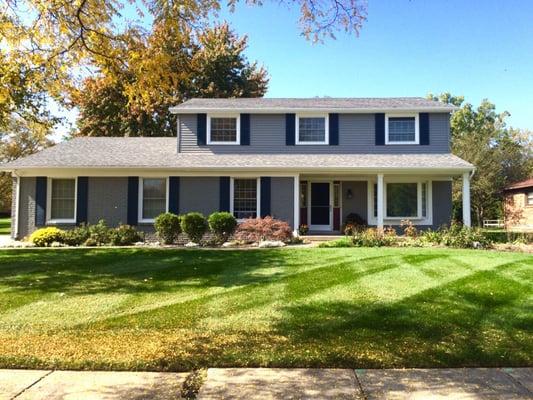 New siding and shutters in Troy.