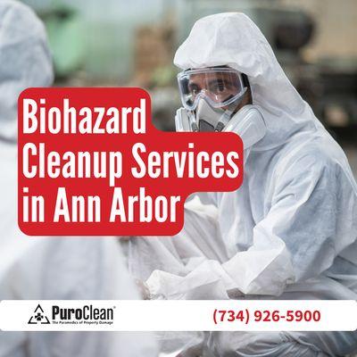 Handling biohazard cleanup with care and professionalism. Call (734) 926-5900 today