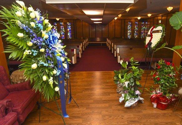 Inside of our Chapel.