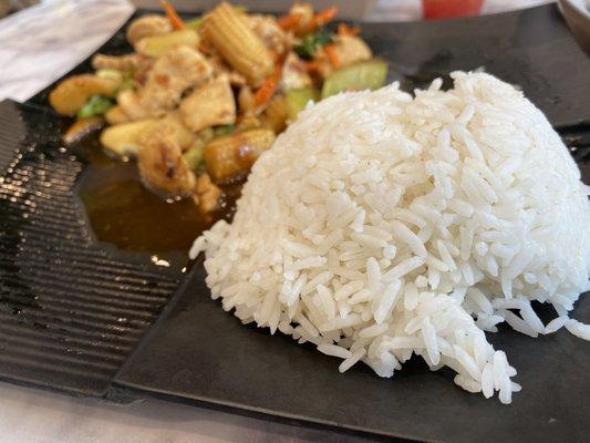 Rice Platter with Chicken