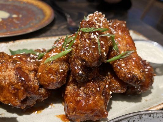 Never fail Korean chicken wings