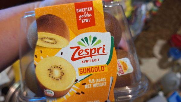 Zespri Sungold kiwifruit from Trader Joe's