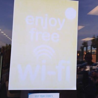 Free password WiFi.