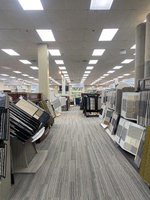 We have a large variety of carpet samples