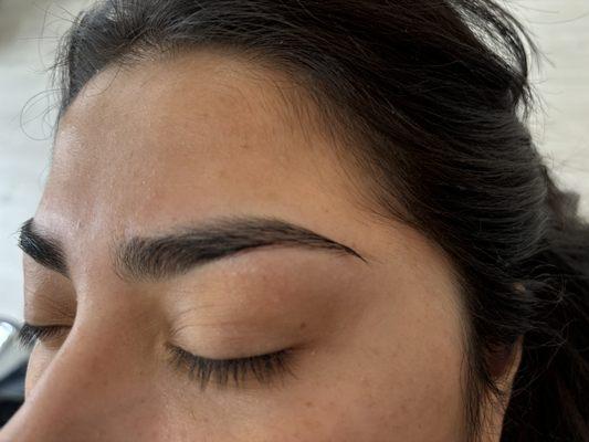 Brow threading