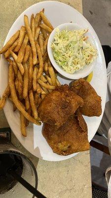 Beer-battered Fish 'n Chips