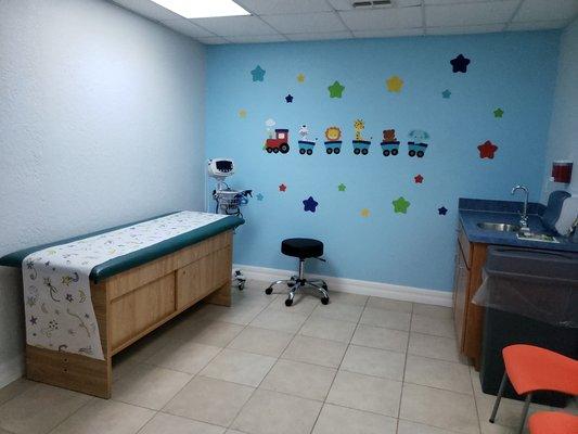 One of our many exam rooms