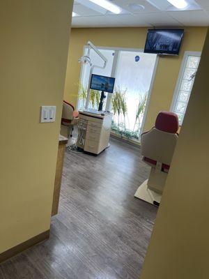 Treatment room!