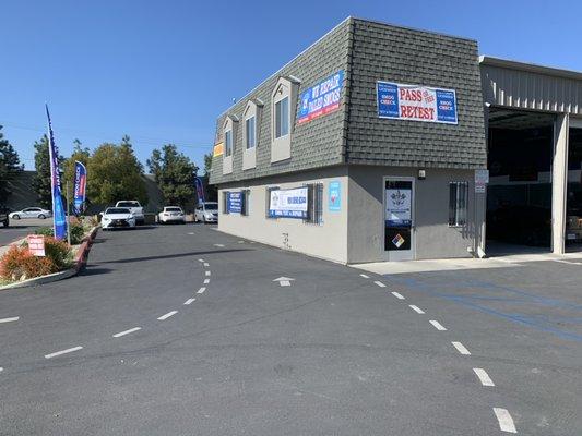 Entrance to the Shop