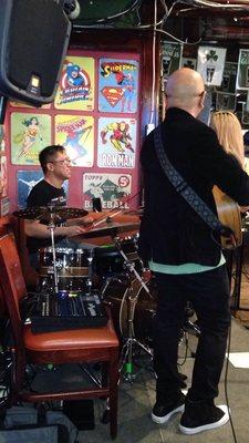 The Band - that's my cuz Carlo on drums