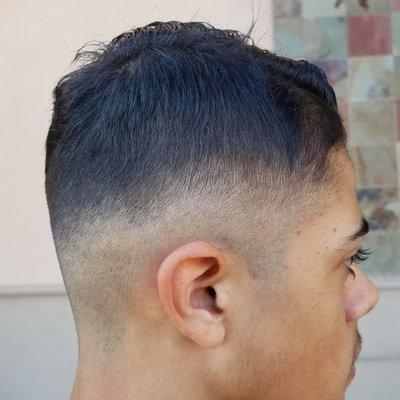 Tapered undercut by Silvia.