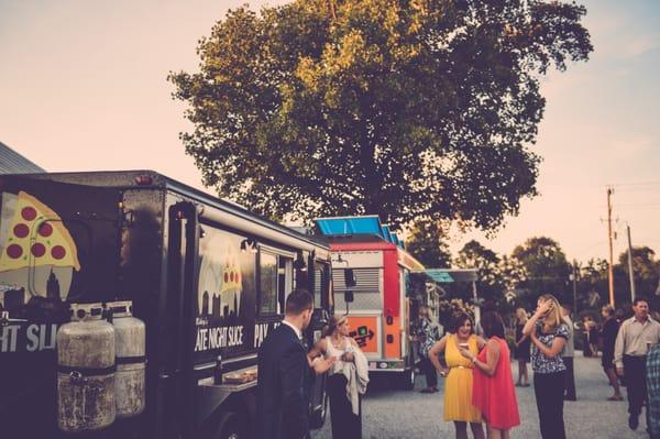 One of the 3 food trucks that we had at our wedding reception... so much fun!!