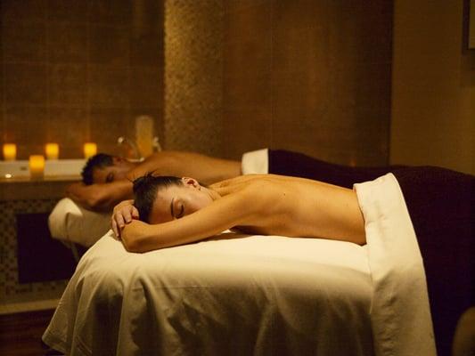 Enjoy a Couples massage with someone special.