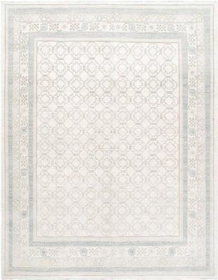 Handmade, Decorative Samarkand Khotan design carpet.
 10'2"x13'4"
 Ref.no. 3320
 Colors and sizes fully customizable.