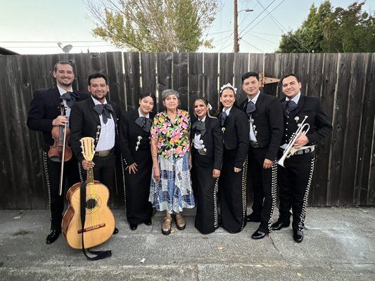 Mariachi Viajero(7) with mom!