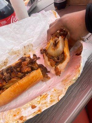 Rocco’s Italian Sausage and Philly Cheese Steaks