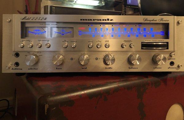 Excellent restoration of Marantz 2252B! Highly recommend!