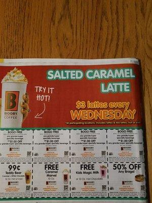 Got the ad with new coupons yesterday in the mail.