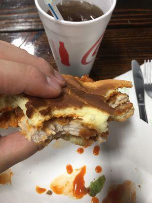 Buffalo chicken sandwich