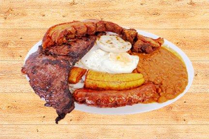 Bandeja tipica