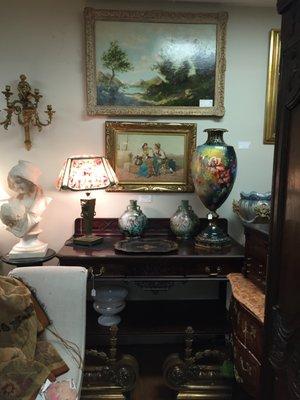 Fine antique furniture, Decorative arts, Paintings, and Sculpture