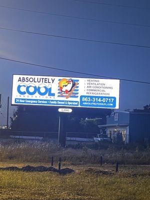 BILLBOARD ON HWY 27