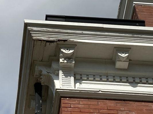 soffit damage