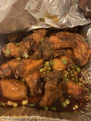 Sticky wings naked