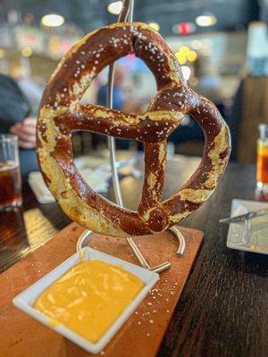 Pretzel + beer cheese