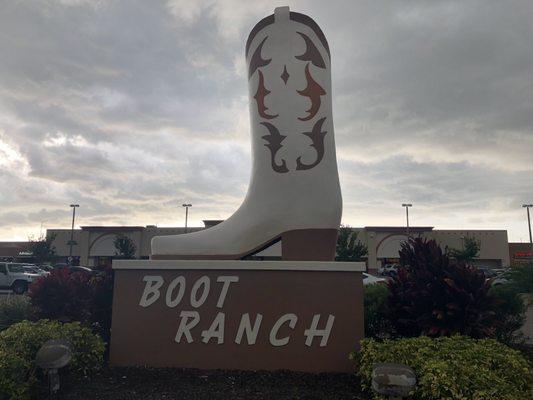 First time I've ever seen a boot in a parking lot.